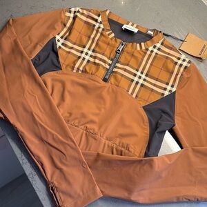 Burberry cropped top